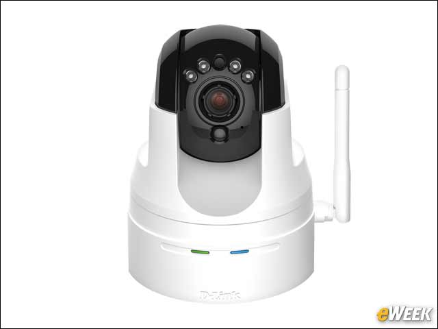 9 - HD Pan & Tilt Wi-Fi Camera Offers Local Recording