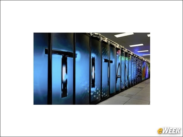 Cray Titan Supercomputer Now the World’s Fastest; IBM’s Sequoia No. 2