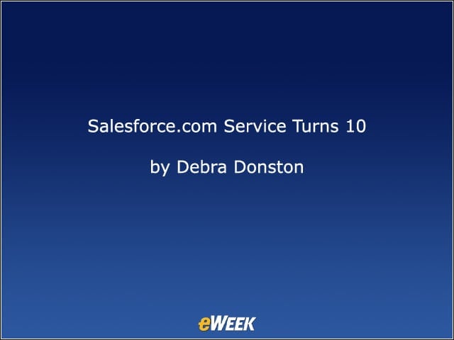 Salesforce.com Service Turns 10