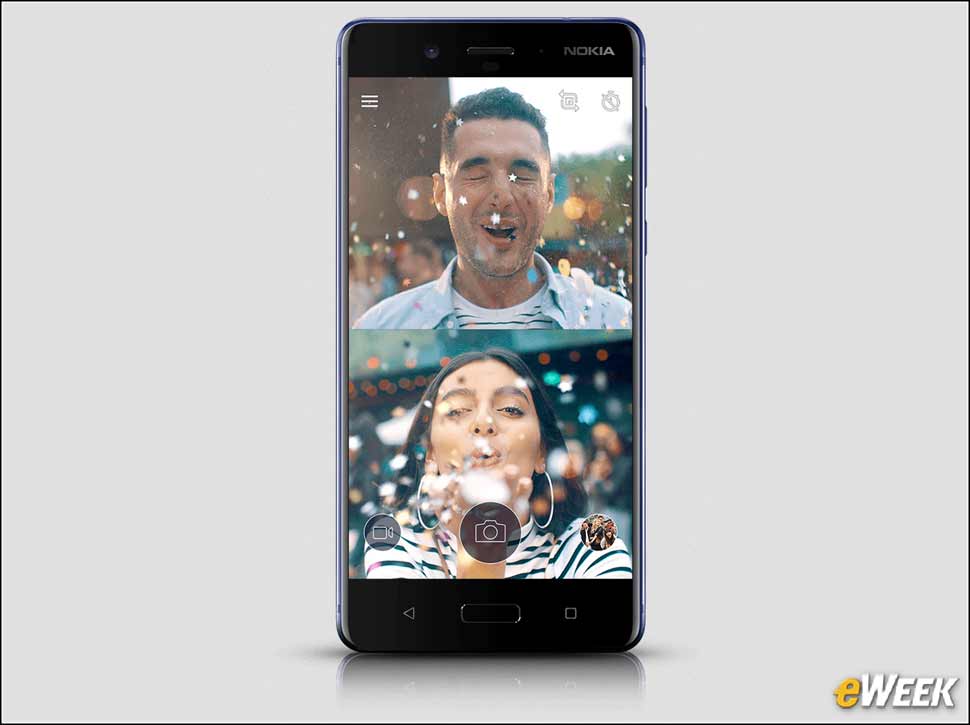 3 - The Nokia 8 Cameras Support Dual-Sight Mode