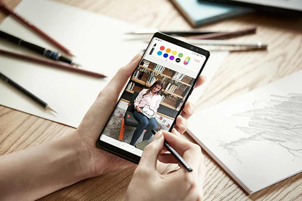 Samsung Galaxy Note 8 stylus