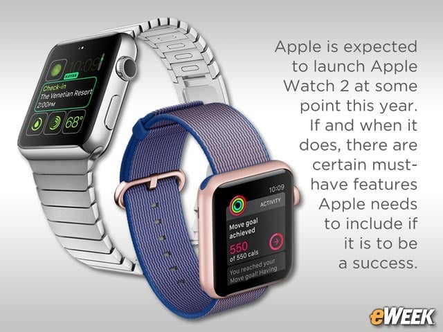 10 Features to Look for in the Apple Watch 2