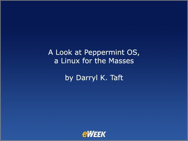 A Look at Peppermint OS, a Linux for the Masses