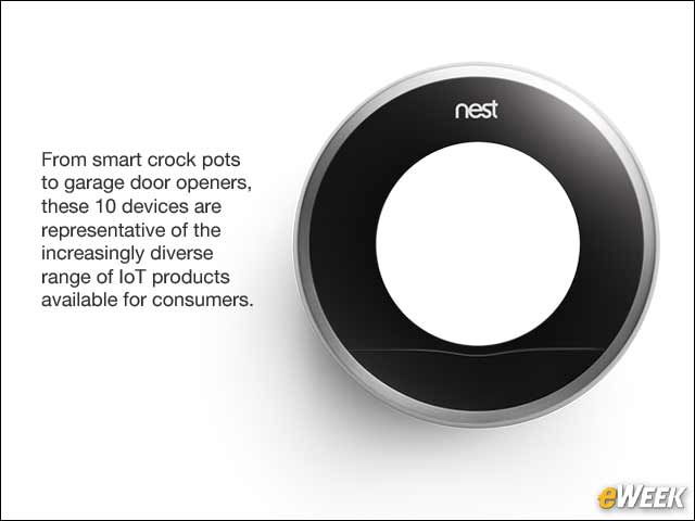 1 - 10 Internet of Things Devices Vying for Consumers' Attention