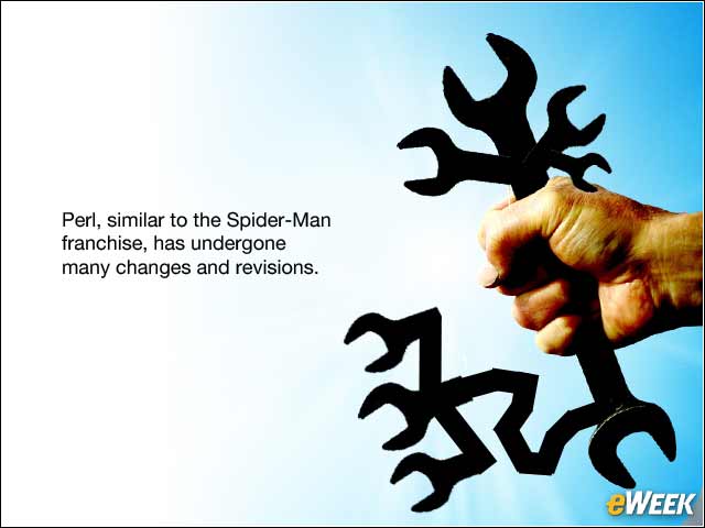 7 - Perl = Spider-Man