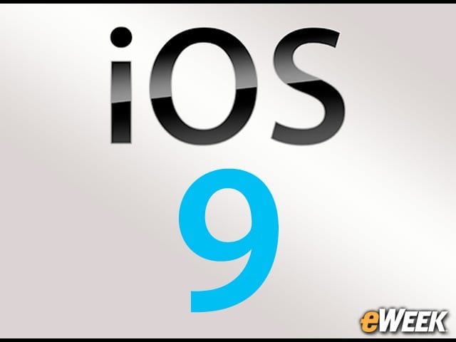 Look for Small Updates to iOS 9