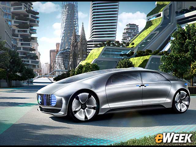 Mercedes-Benz Autonomous Concept Car Is Hydrogen-Powered