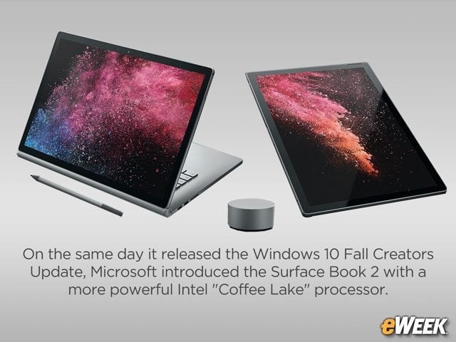 Surface Book 2 Delivers Big Power Boost With Intel Core i7 Processor
