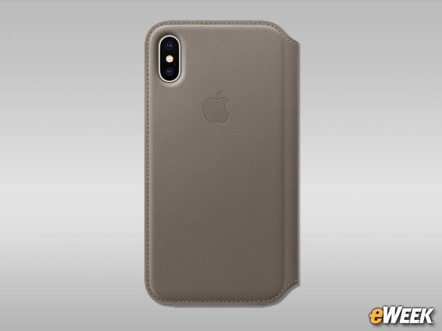 iPhone X Leather Folio