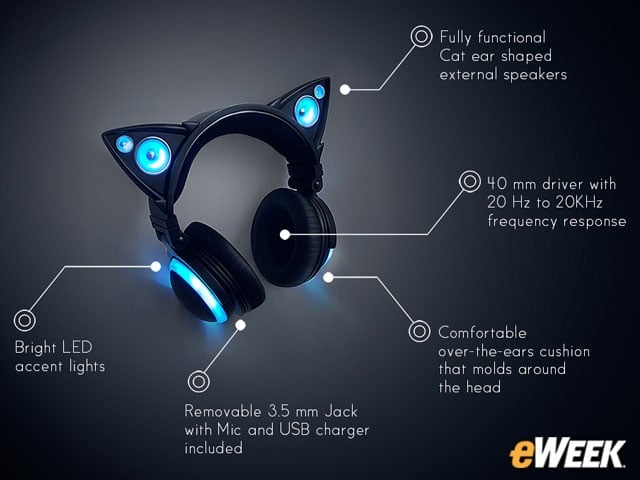 Indiegogo: Axent Headphones Look Like Cute Cat Ears