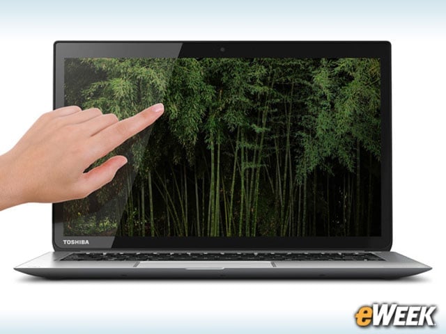 Toshiba's KIRAbook Ultrabook Is Touch-Happy