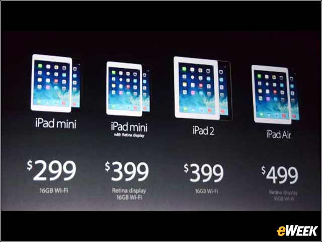 11 - Launch New iPads in October at the Same Price