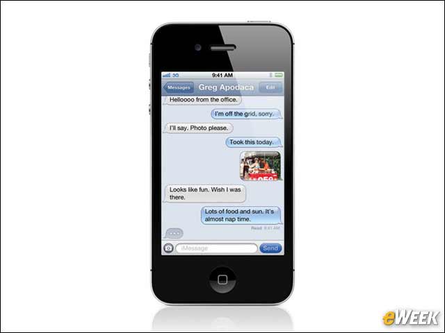 2 - Apple iMessage a Natural Choice on iOS