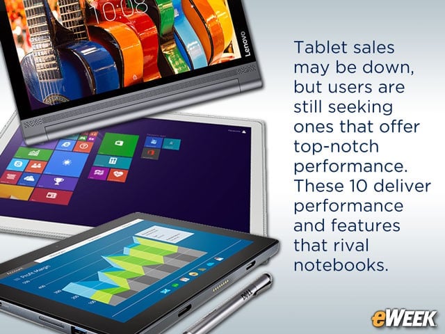 10 High-End Tablets With the Power to Handle Most on the Job Chores
