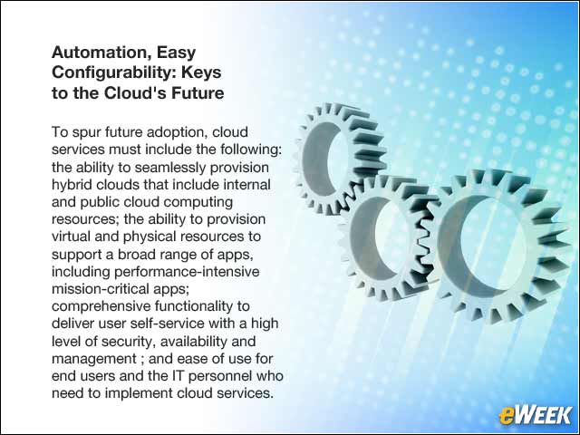 11 - Automation, Easy Configurability: Keys to the Cloud's Future