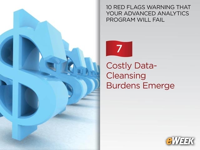 Costly Data-Cleansing Burdens Emerge