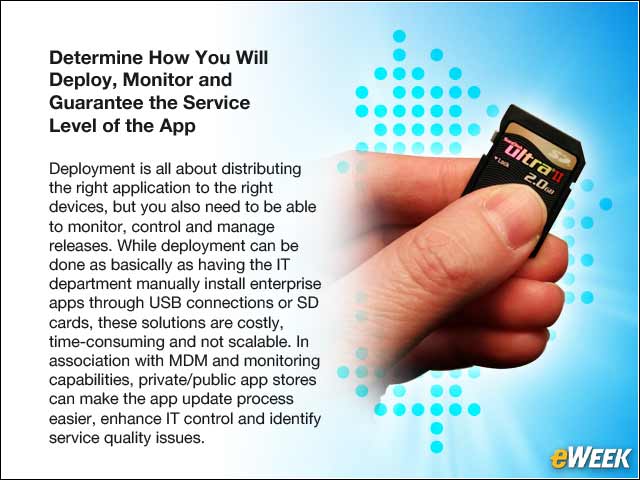9 - Determine How You Will Deploy, Monitor and Guarantee the Service Level of the App