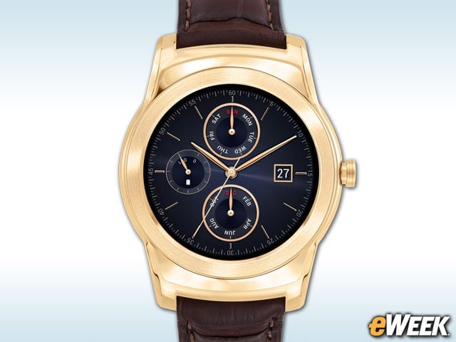 The LG Watch Urbane Luxe Luxury Smartwatch