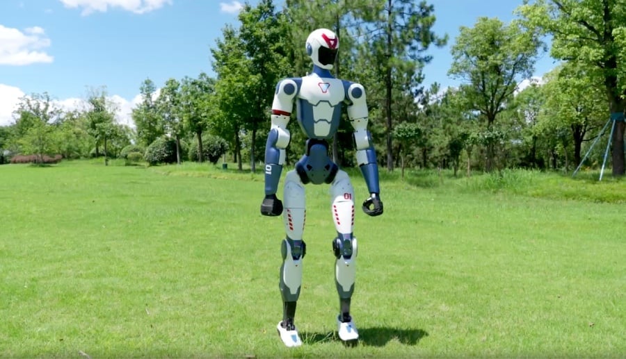 Unitree's humanoid robot.