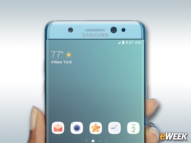 Galaxy Note 7 Includes an Iris Scanner for Your Security