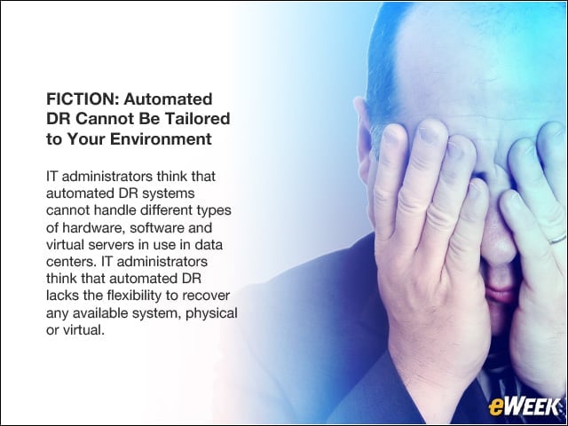 FICTION: Automated DR Cannot Be Tailored to Your Environment