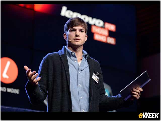 2 - Ashton Kutcher Is Lenovo's Newest Product Engineer