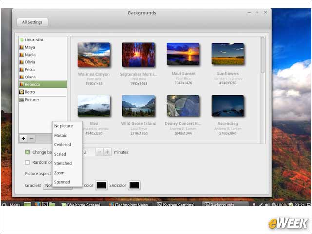 7 - Keeping the Desktop Moving With Background Slide Shows