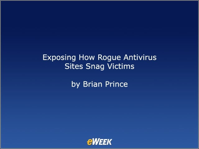 Exposing How Rogue Antivirus Sites Snag Victims