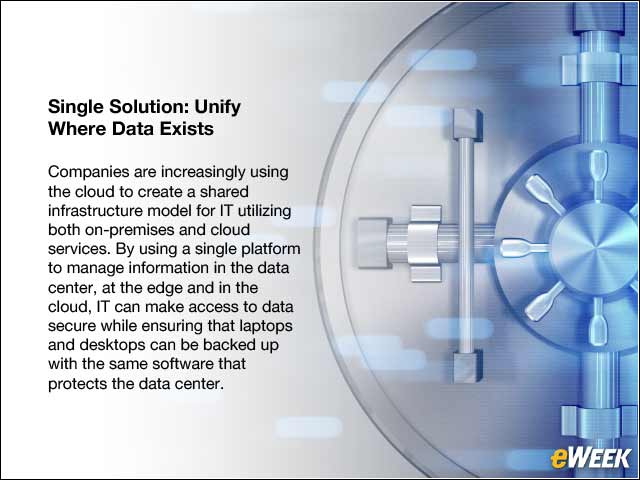 5 - Single Solution: Unify Where Data Exists