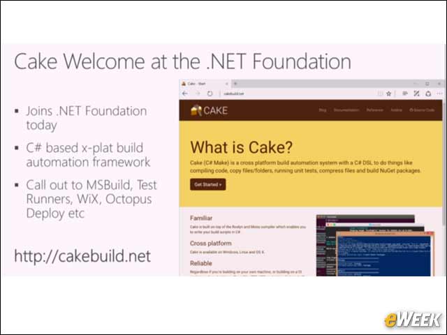 19 - .NET Foundation Welcomes Cake