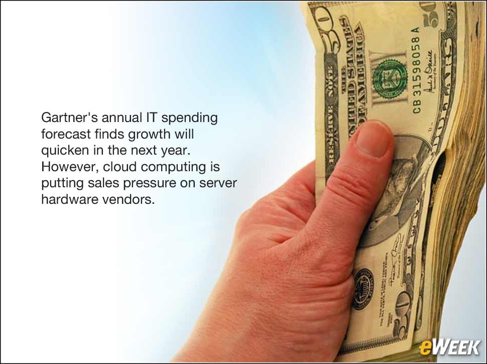 1 - Gartner IT Spending Report Finds Server Vendors Losing Sales to Cloud