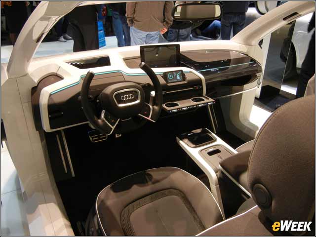 6 - Volkswagen Shows Off Audi Connected-Car Mockup