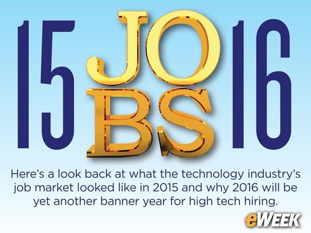High Tech Industry Job Creation Engine Powers Into 2016