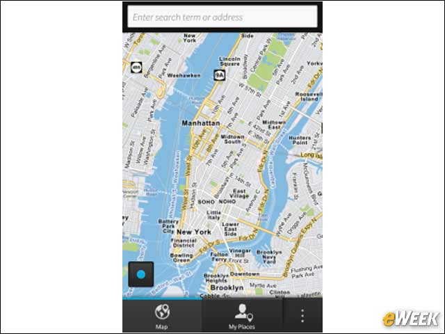 3 - BlackBerry Maps Nice for Corporate Users