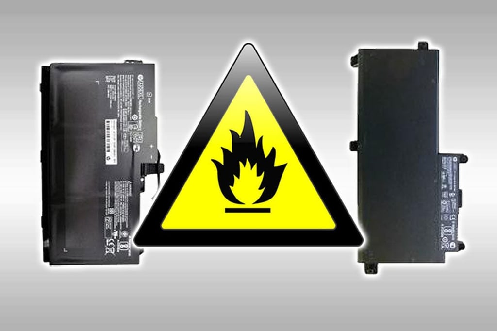 HP Notebook Battery Recall