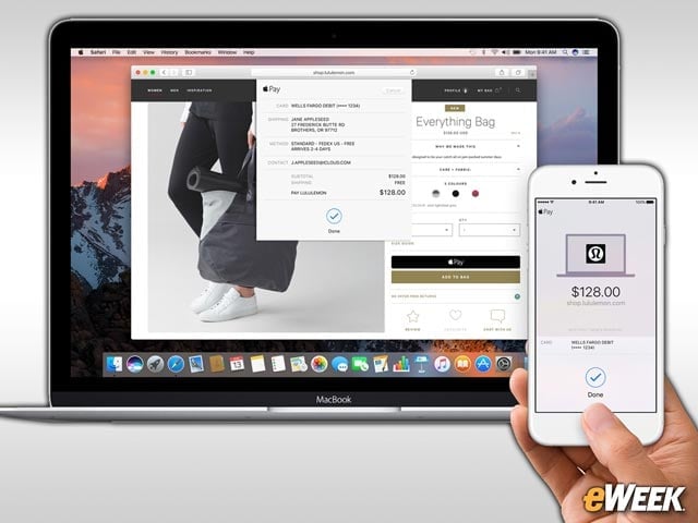 Apple Pay Comes to Safari