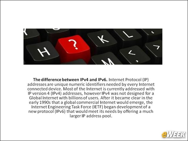 Difference Between IPv4 and Ipv6