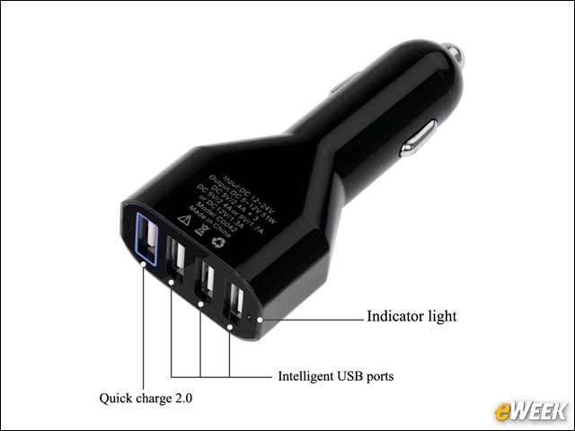 2 - Mobile Device Car Charger Follows the Rules