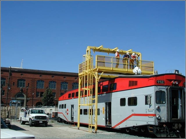 Caltrain Wi-Fi installation
