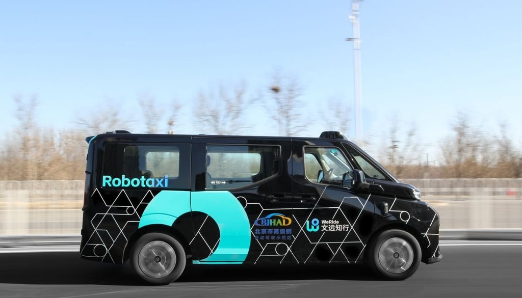 WeRide robotaxi.