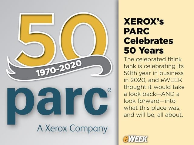 Xerox PARC Celebrates 50 Years
