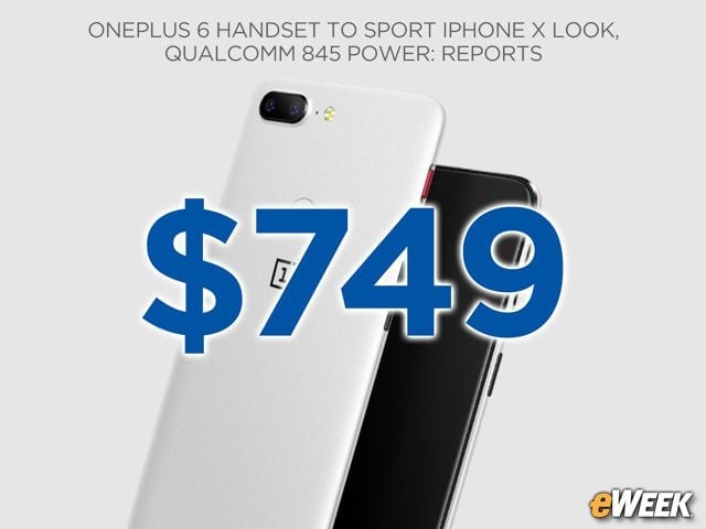 OnePlus 6 Scheduled to Ship in Second Quarter