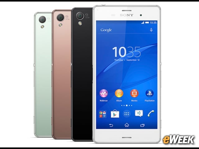 Sony Xperia Z3 Offers a Thin, Elegant Design