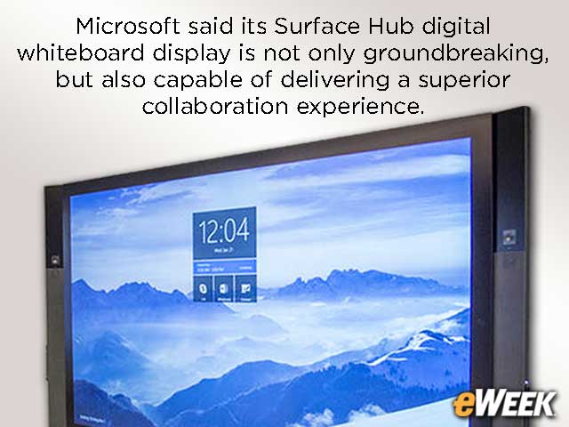 What's in Surface Hub That Makes It Worth $7,000 to $19,000?