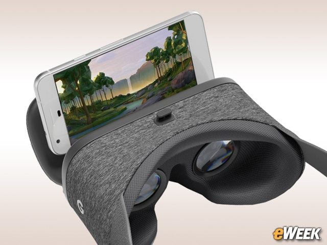 The Google Daydream View VR Headset