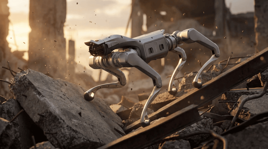 Chinese robotics firm Unitree Robotics has introduced the As2 robotic dog.