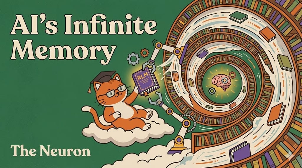 Neuron's featured image about AI's infinite memory.