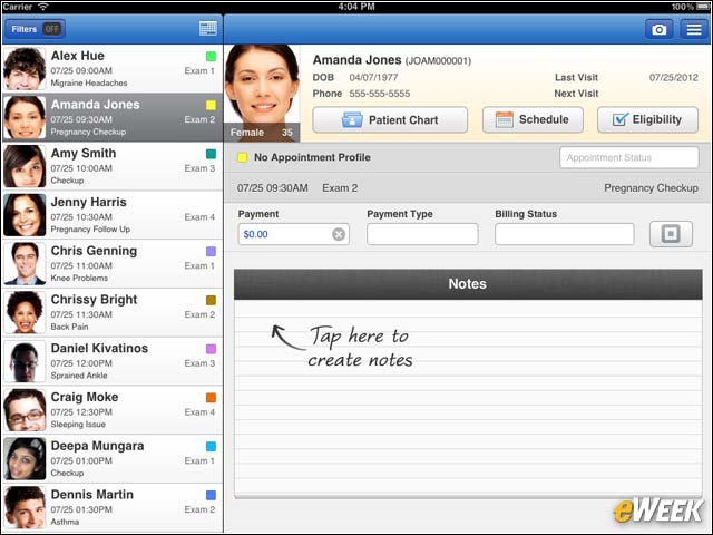 Apple iPad Enables Tap-to-Send