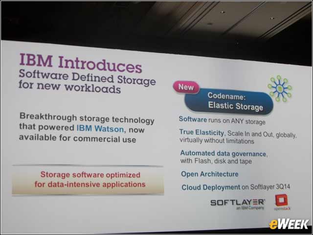 9 - IBM Elastic Storage
