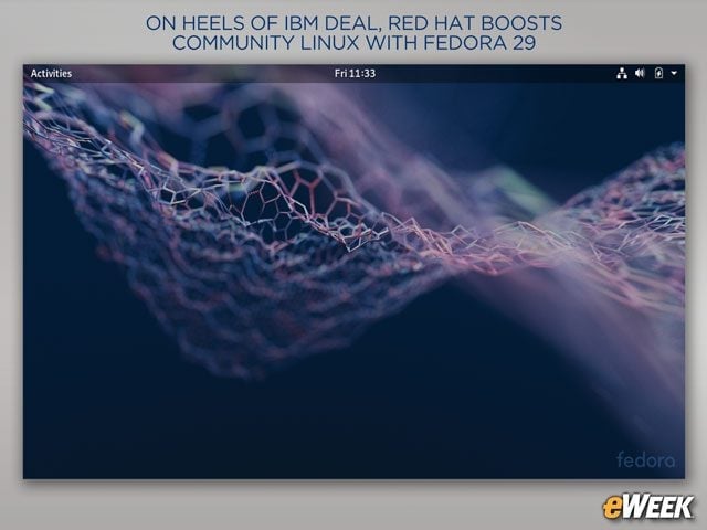 Fedora 29 Gets a New Look
